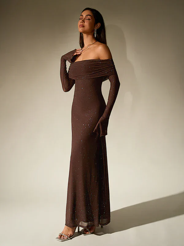 Ella | Glänzende Eleganz Kleid - Image 3