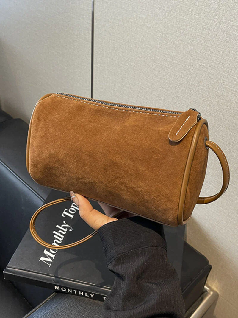 Emily | Elegante Schultertasche aus Wildleder - Image 7