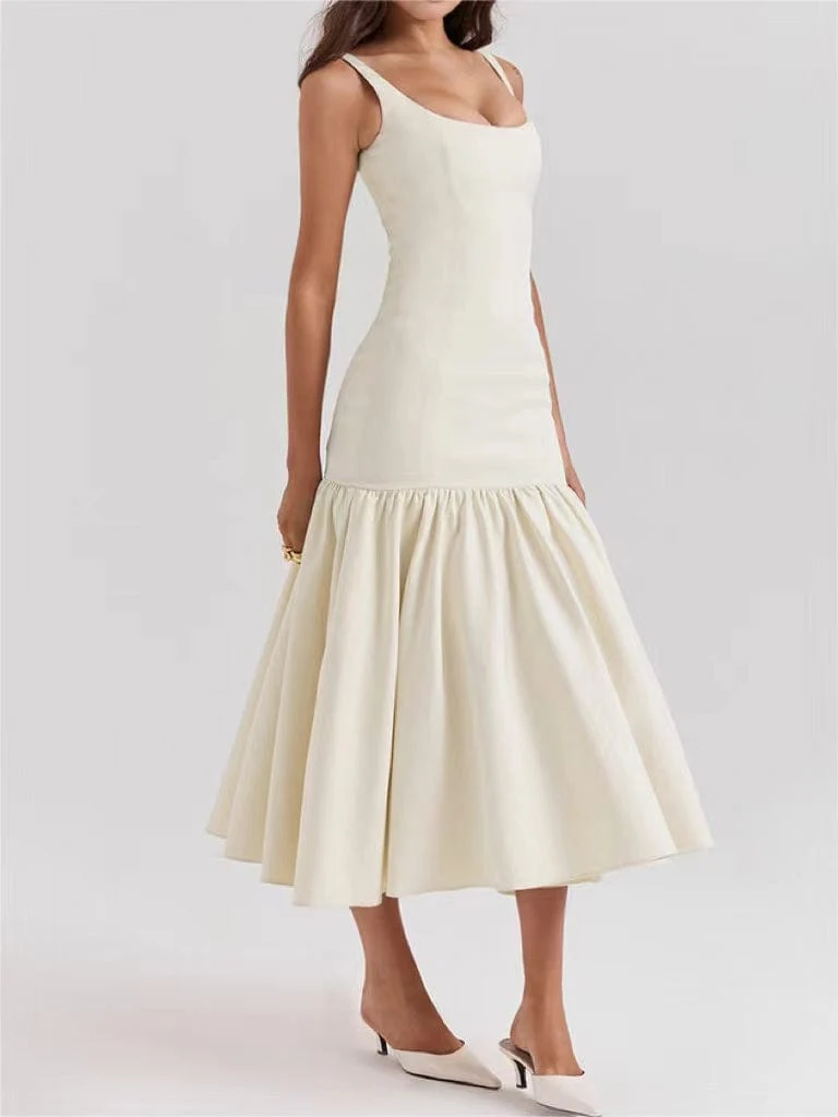 Evelyn | Elegantes Rüschens Maxikleid für Stilvolle Anlässe - Image 4