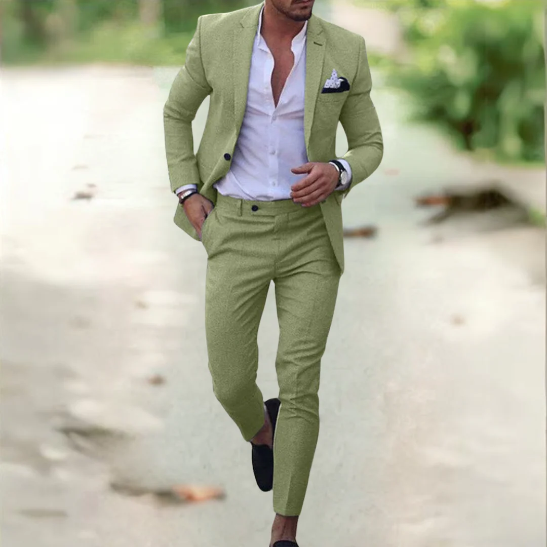 Ezra - Eleganter Anzug für Herren (Jacke + Hose) - Image 4