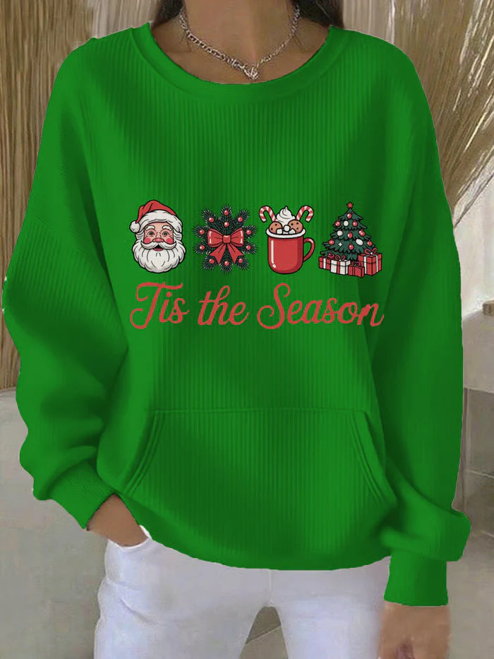 Fenna - Weihnachtspulli mit Weihnachtsbaumdruck - Image 2