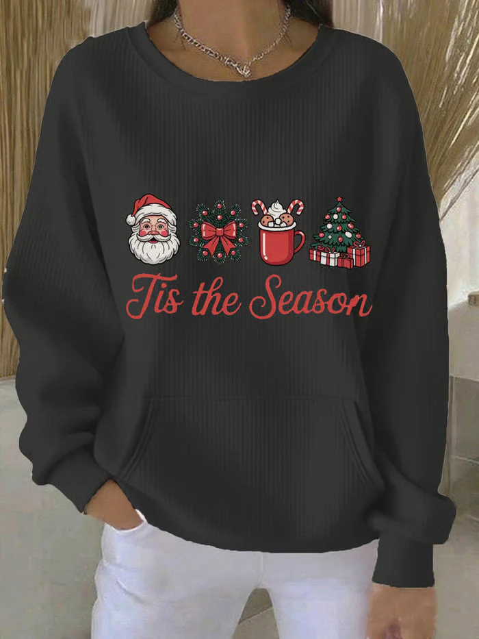 Fenna - Weihnachtspulli mit Weihnachtsbaumdruck - Image 3