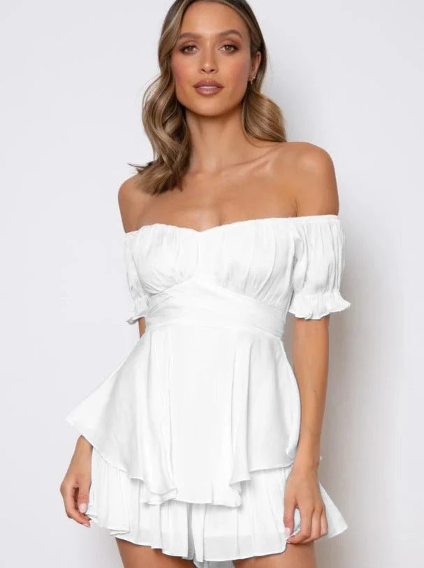 Filomena | Sommer Off-Shoulder Minikleid - Image 4