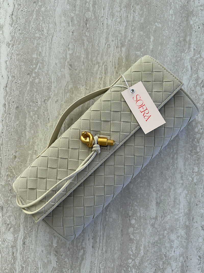 Finja | Geflochtene Clutch aus Kunstleder - Image 11