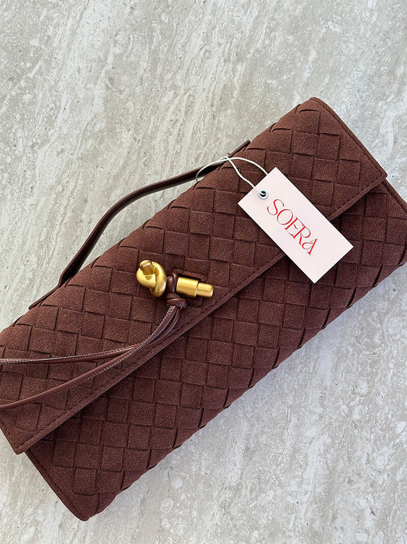Finja | Geflochtene Clutch aus Kunstleder - Image 13