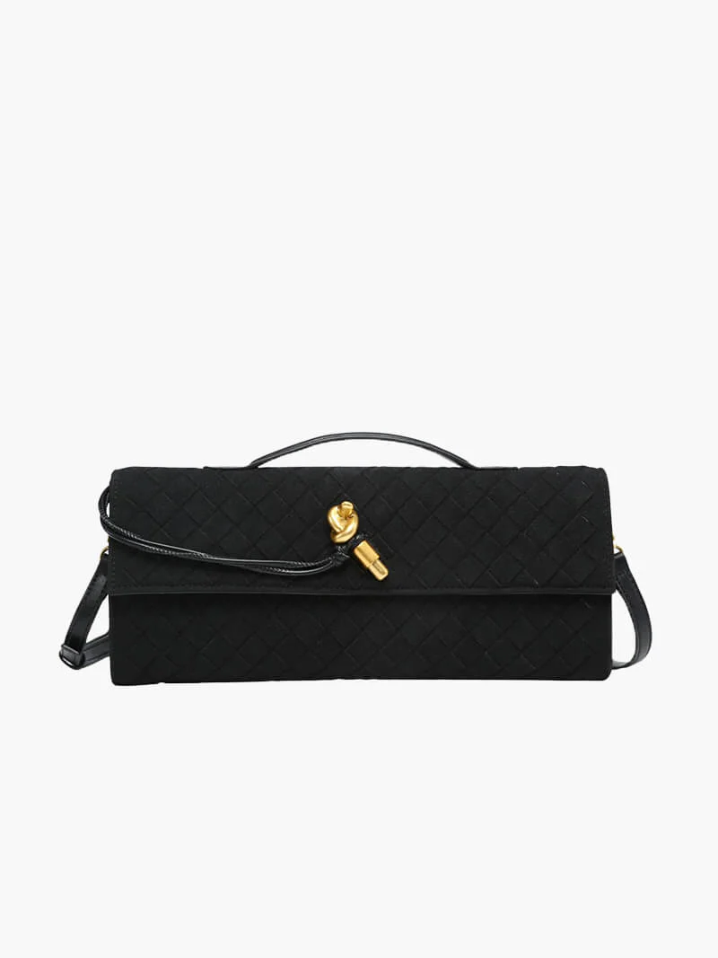 Finja | Geflochtene Clutch aus Kunstleder - Image 2