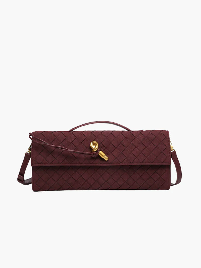 Finja | Geflochtene Clutch aus Kunstleder - Image 3