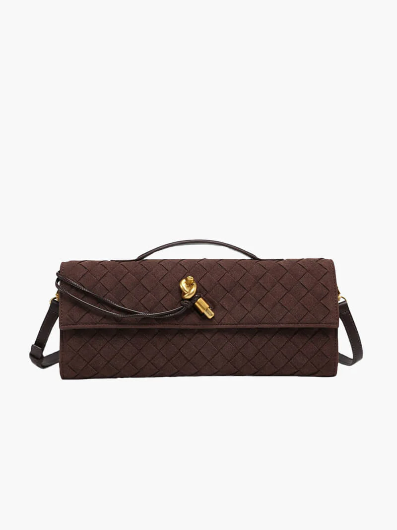 Finja | Geflochtene Clutch aus Kunstleder - Image 4