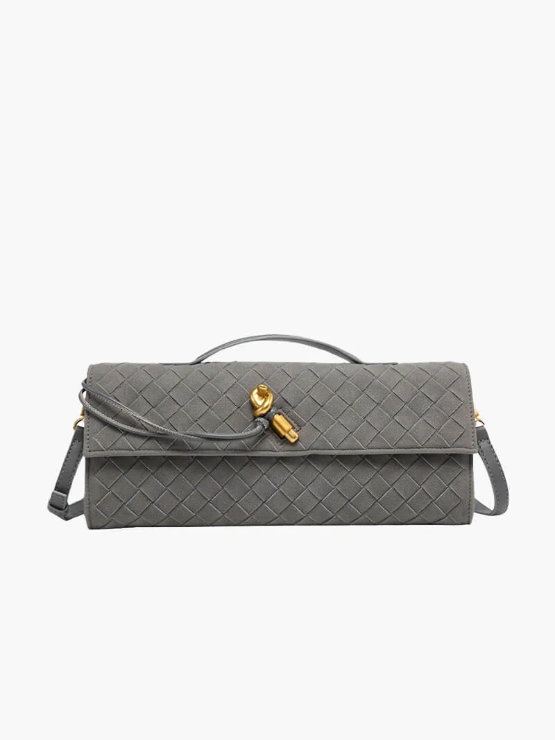 Finja | Geflochtene Clutch aus Kunstleder - Image 5