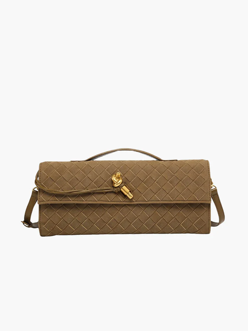 Finja | Geflochtene Clutch aus Kunstleder - Image 6