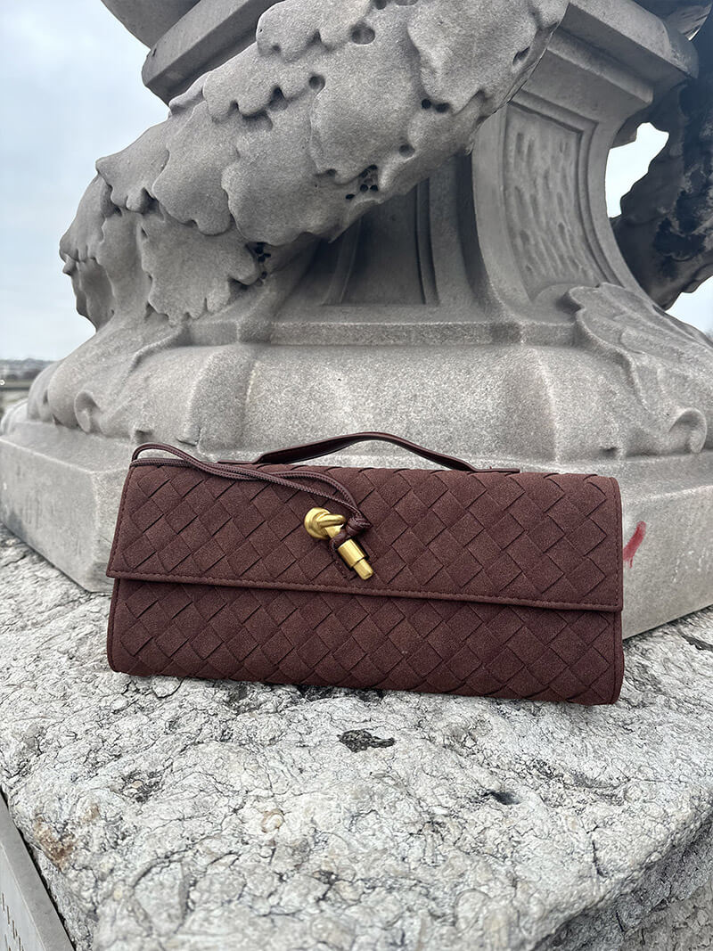 Finja | Geflochtene Clutch aus Kunstleder - Image 8