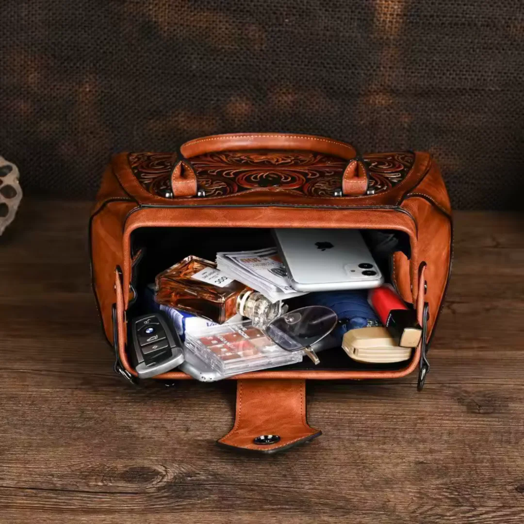 Florina - Elegante Blumenhandtasche - Image 4