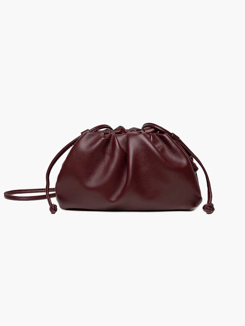 Franka | Moderne Damen Pouch Tasche aus Kunstleder