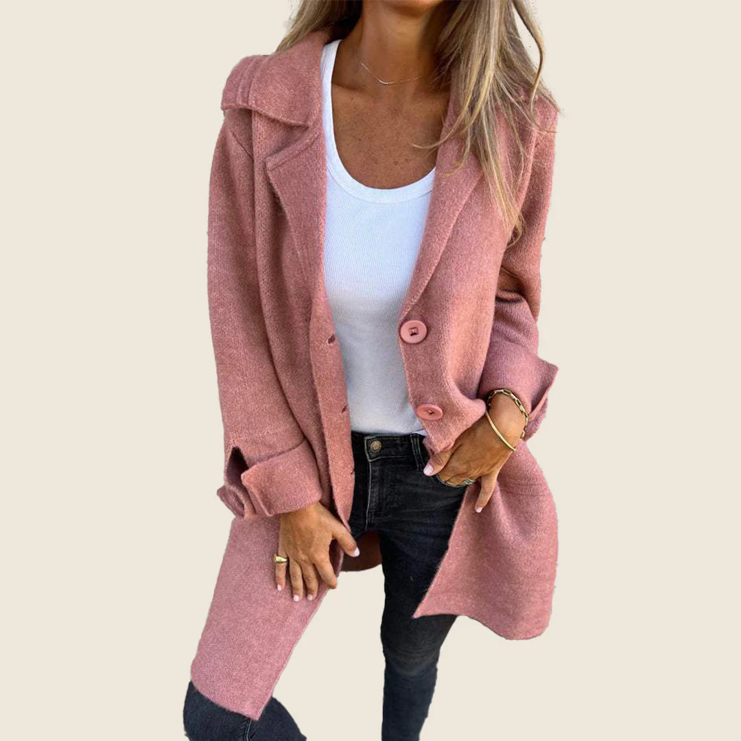 Frankie | Lässiger Oversized-Mantel mit Revers - Image 11