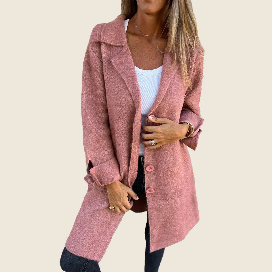 Frankie | Lässiger Oversized-Mantel mit Revers - Image 12