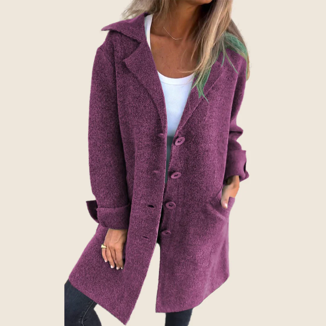 Frankie | Lässiger Oversized-Mantel mit Revers - Image 3