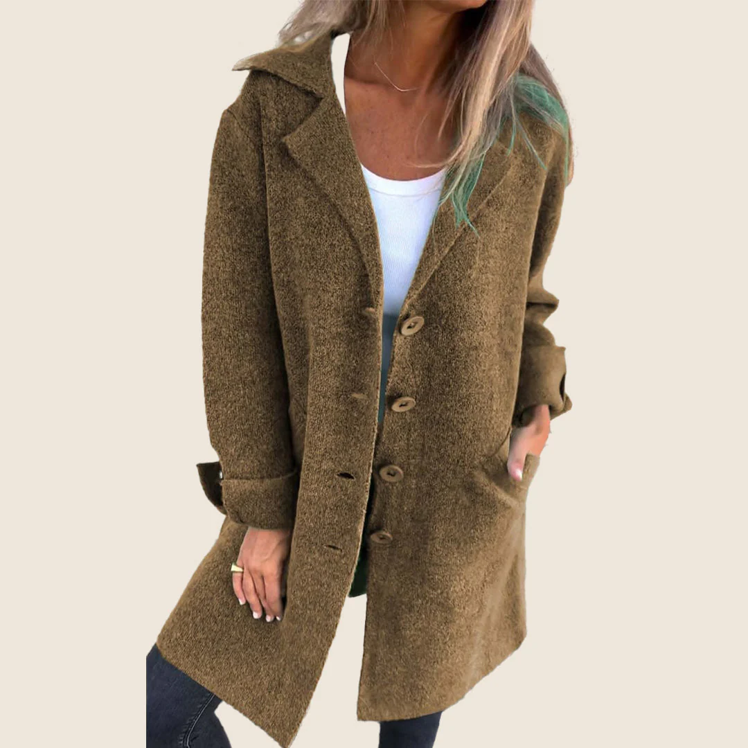 Frankie | Lässiger Oversized-Mantel mit Revers - Image 5