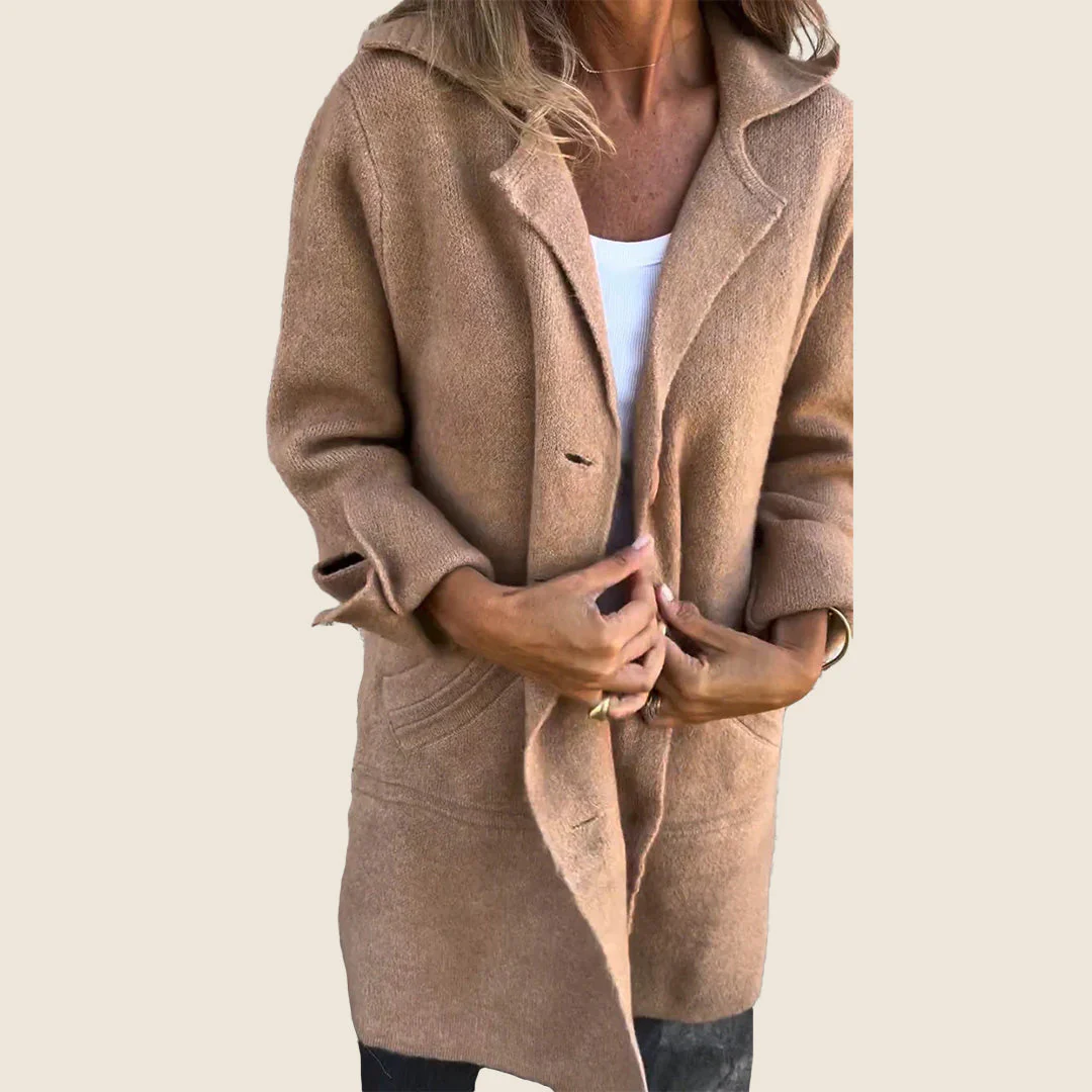 Frankie | Lässiger Oversized-Mantel mit Revers - Image 7