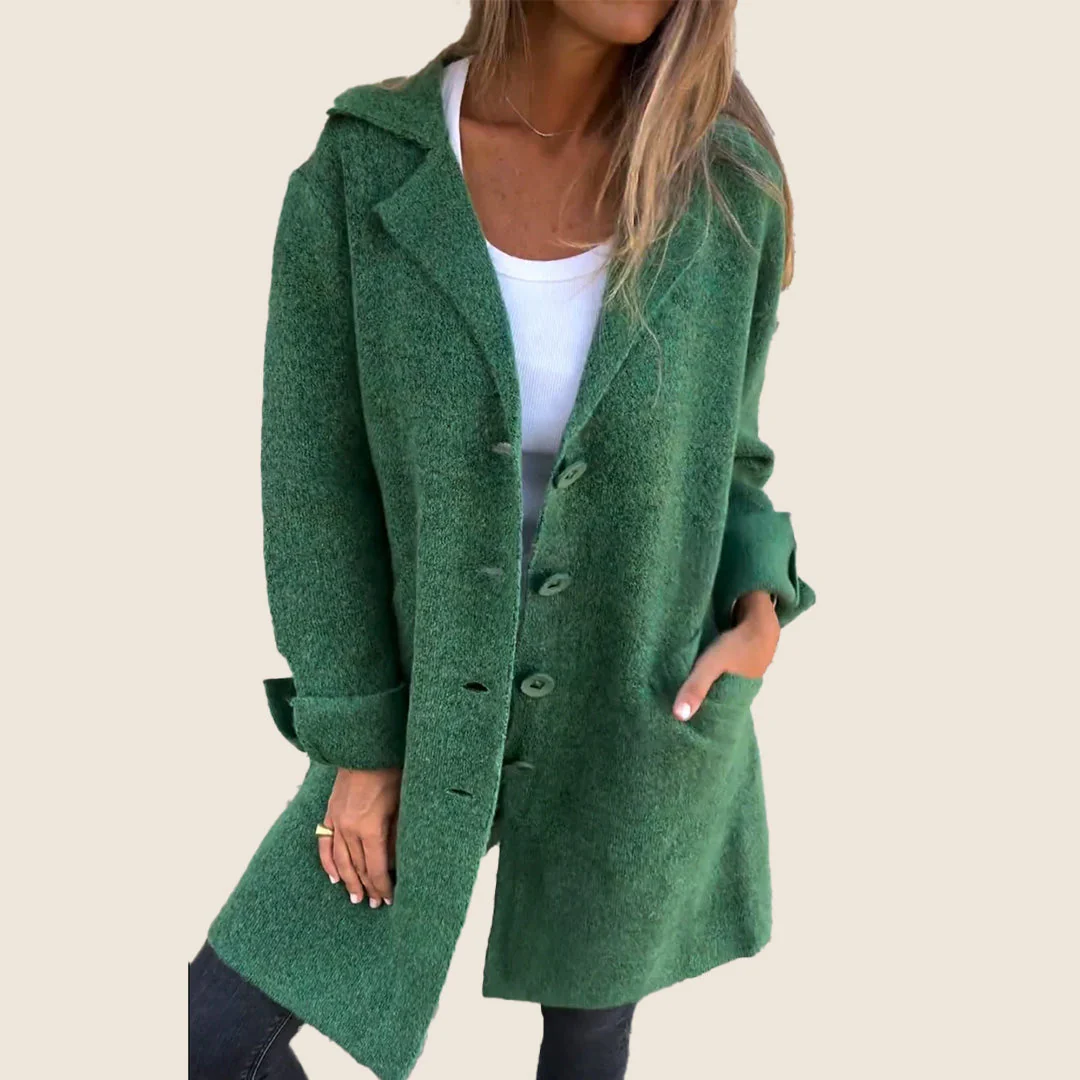 Frankie | Lässiger Oversized-Mantel mit Revers - Image 8