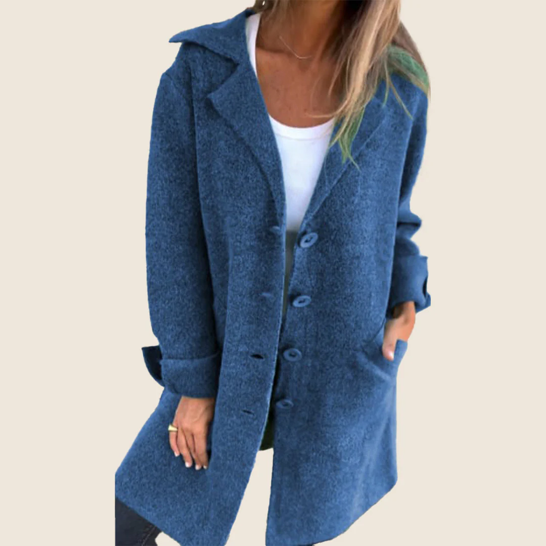 Frankie | Lässiger Oversized-Mantel mit Revers - Image 9