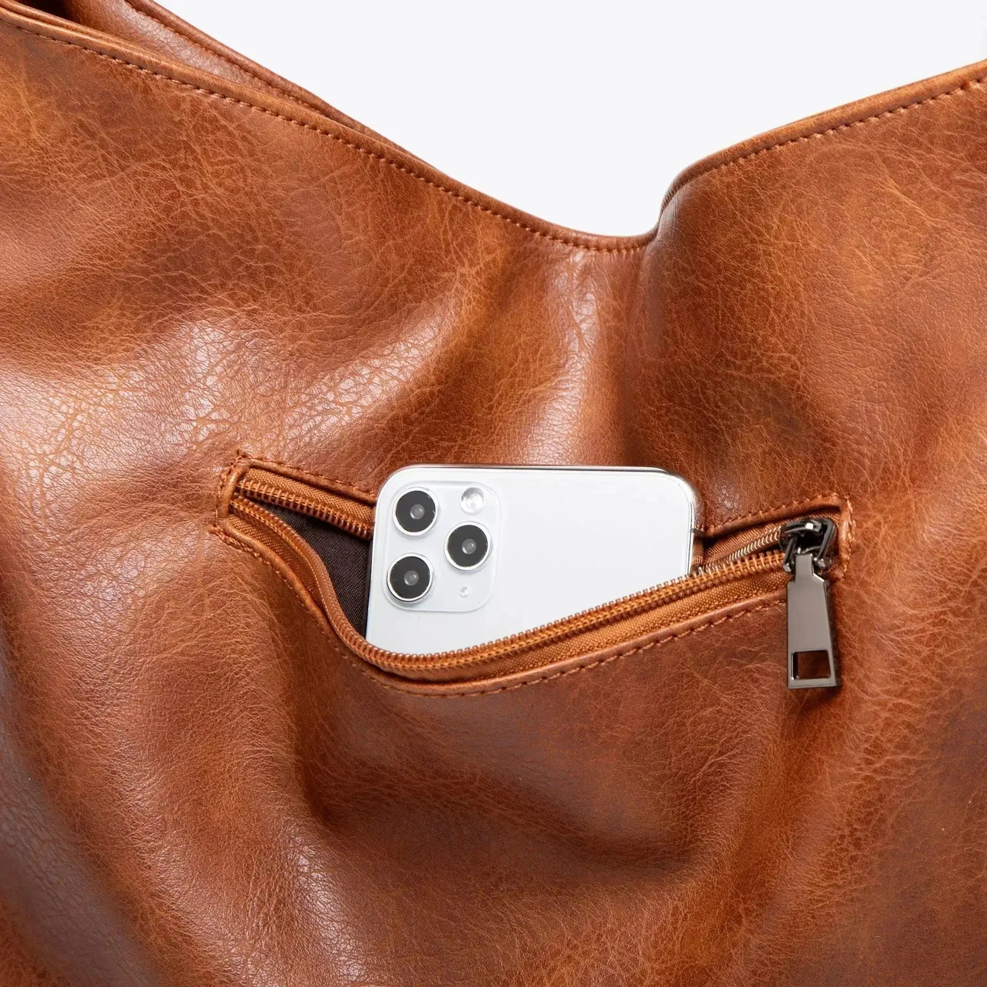 Frida | Lässige Leder Tasche - Image 12