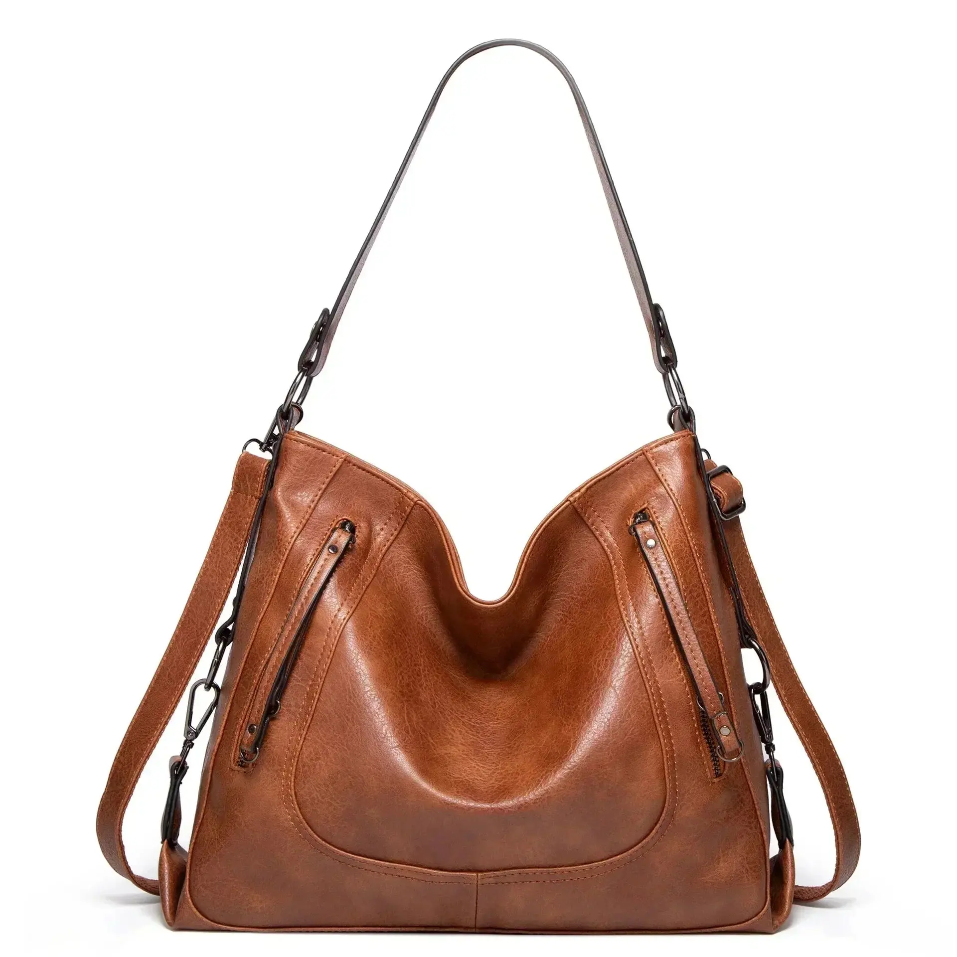 Frida | Lässige Leder Tasche - Image 2