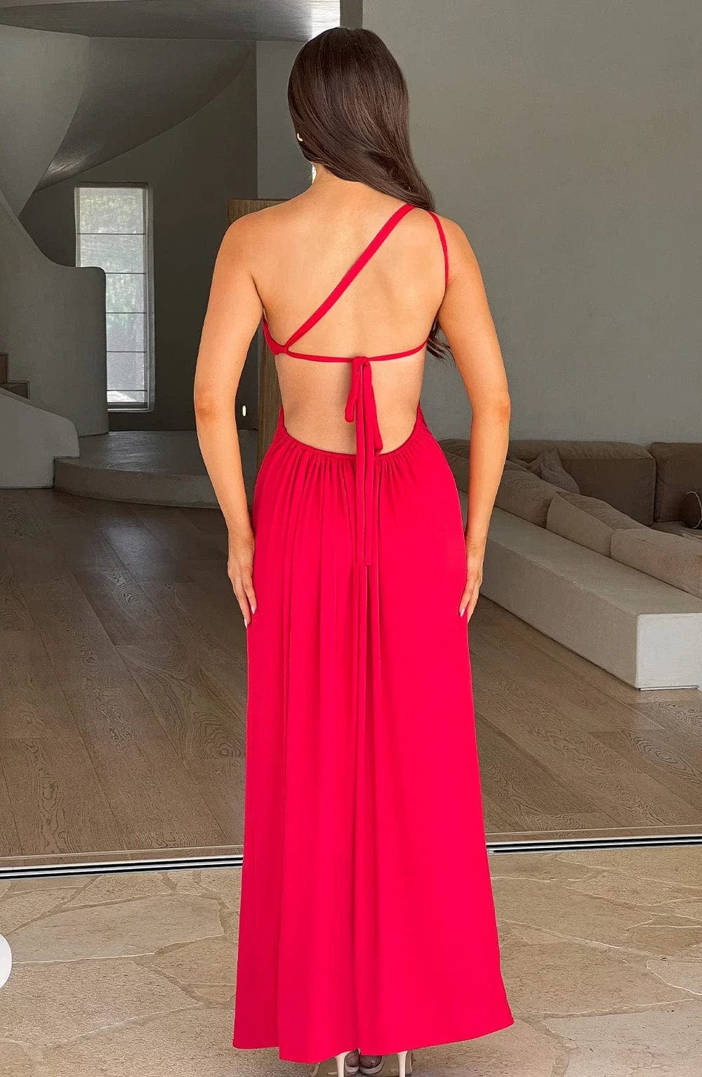 Frieda | Verführerisches One-Shoulder Abendkleid – Eleganz trifft auf Sinnlichkeit - Image 4