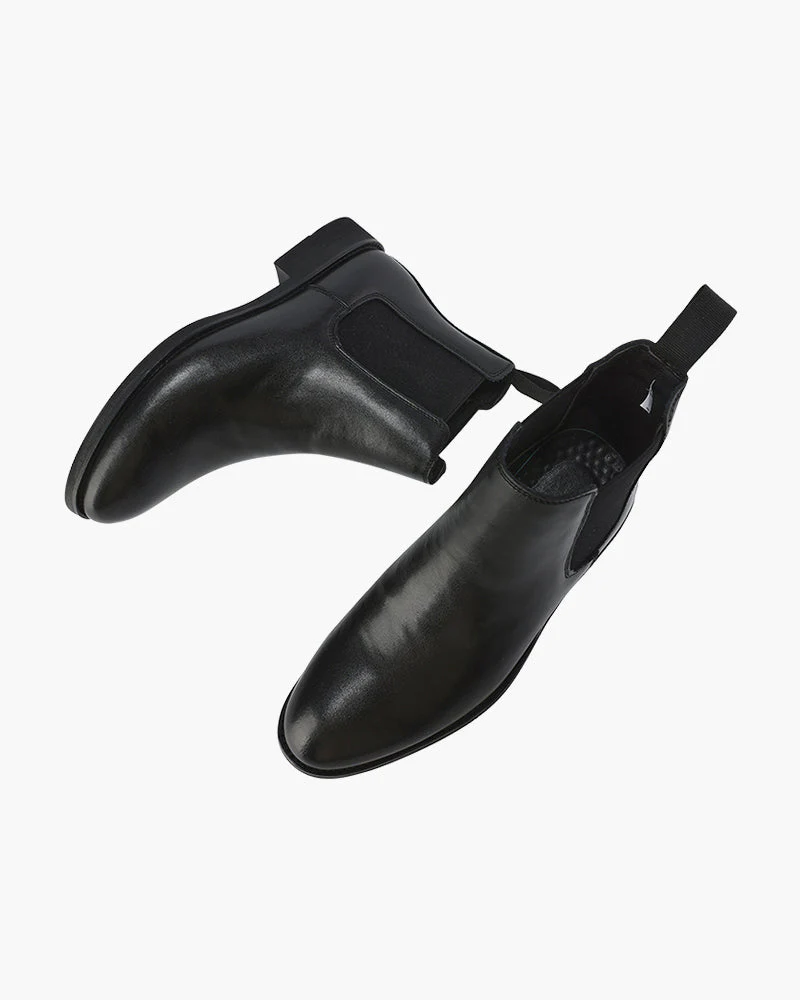 Gabriel | Klassische Herren Chelsea Boots aus Leder - Image 3