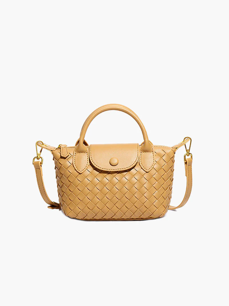 Gemma | Geflochtene Mini-Tasche aus Kunstleder - Image 10