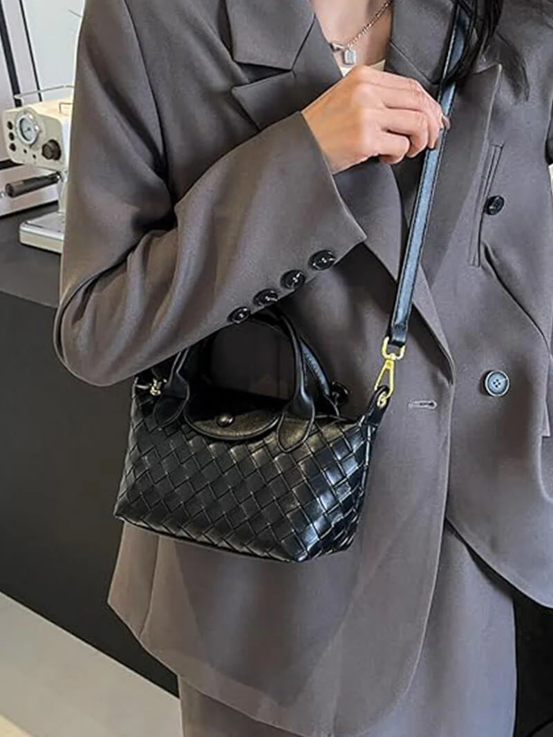 Gemma | Geflochtene Mini-Tasche aus Kunstleder - Image 12