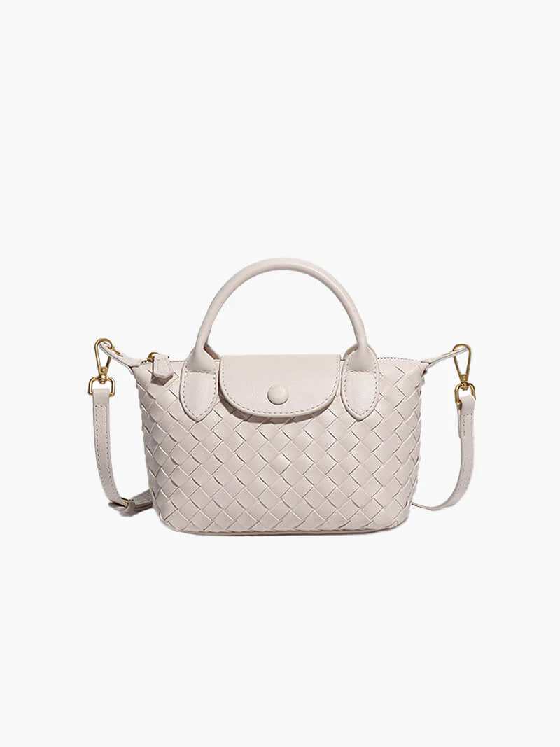 Gemma | Geflochtene Mini-Tasche aus Kunstleder - Image 4