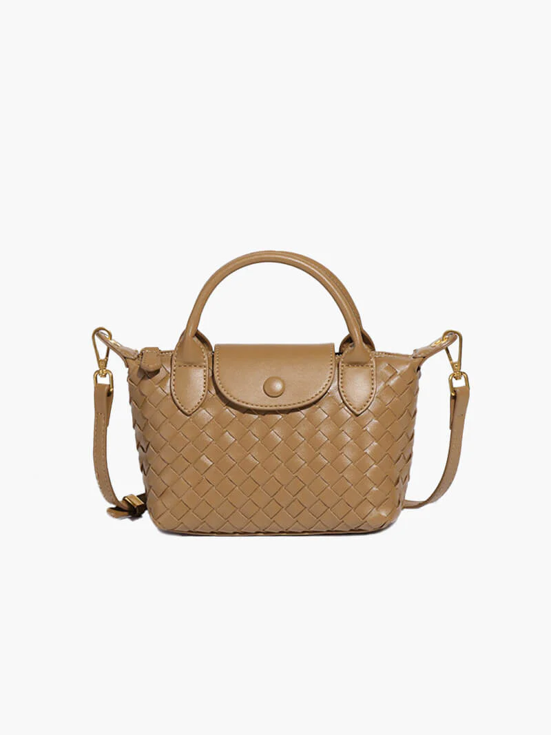 Gemma | Geflochtene Mini-Tasche aus Kunstleder - Image 7