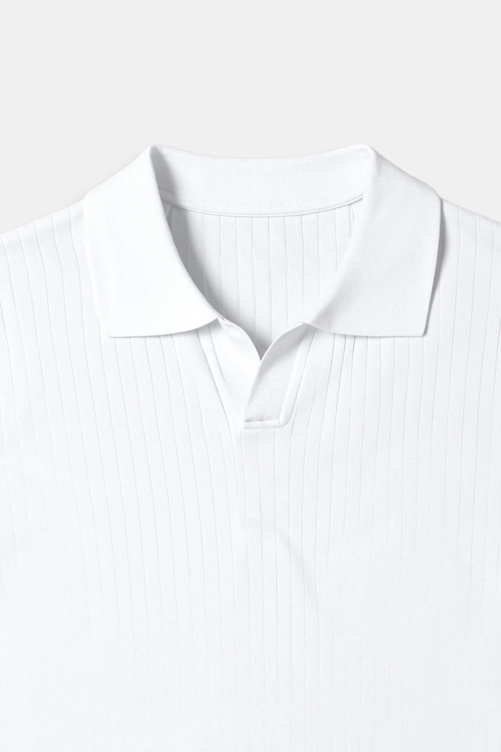 Geripptes Herren Poloshirt mit kurzen Ärmeln – Elegant & Zeitlos - Image 6