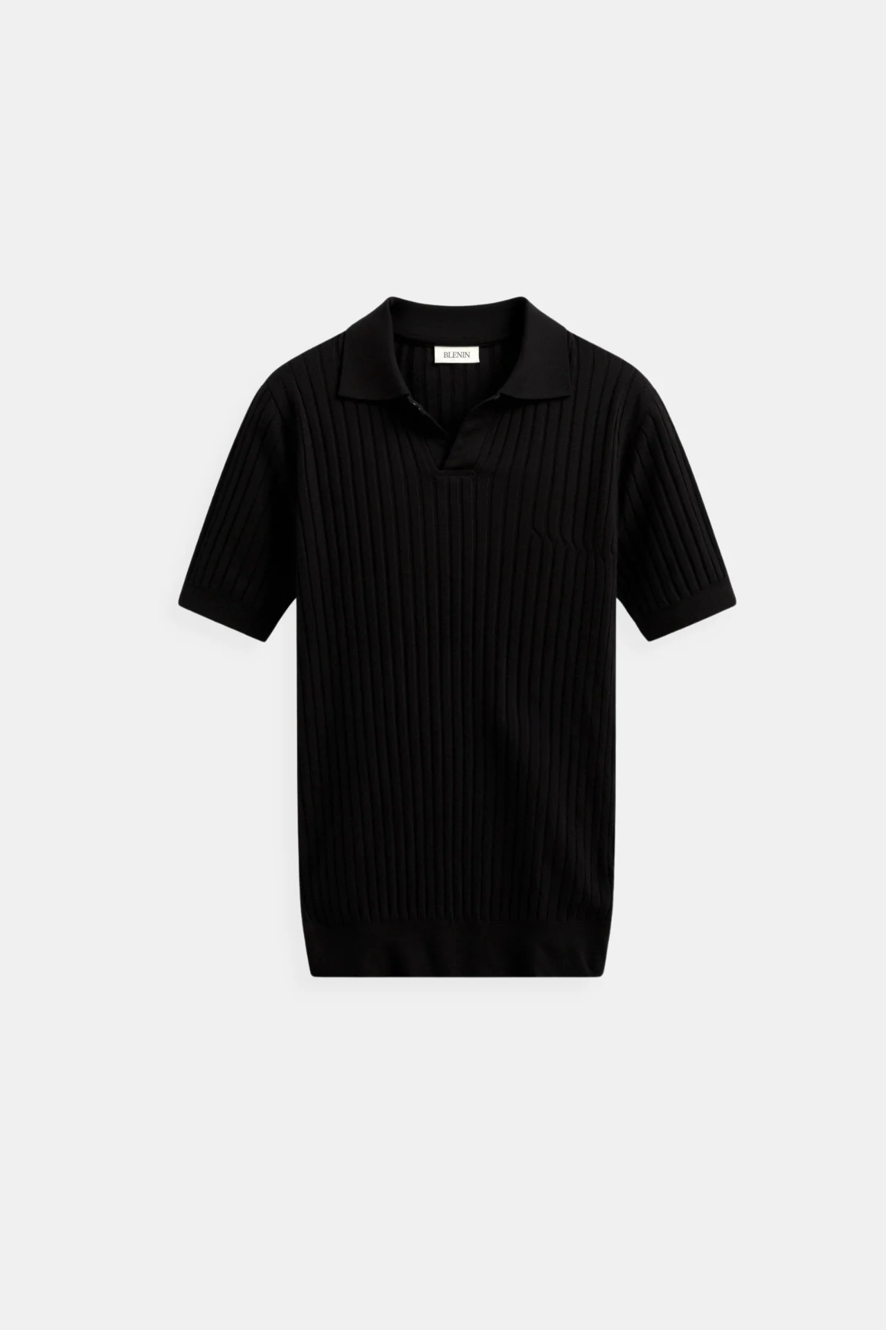 Geripptes Herren Poloshirt mit kurzen Ärmeln – Elegant & Zeitlos - Image 7