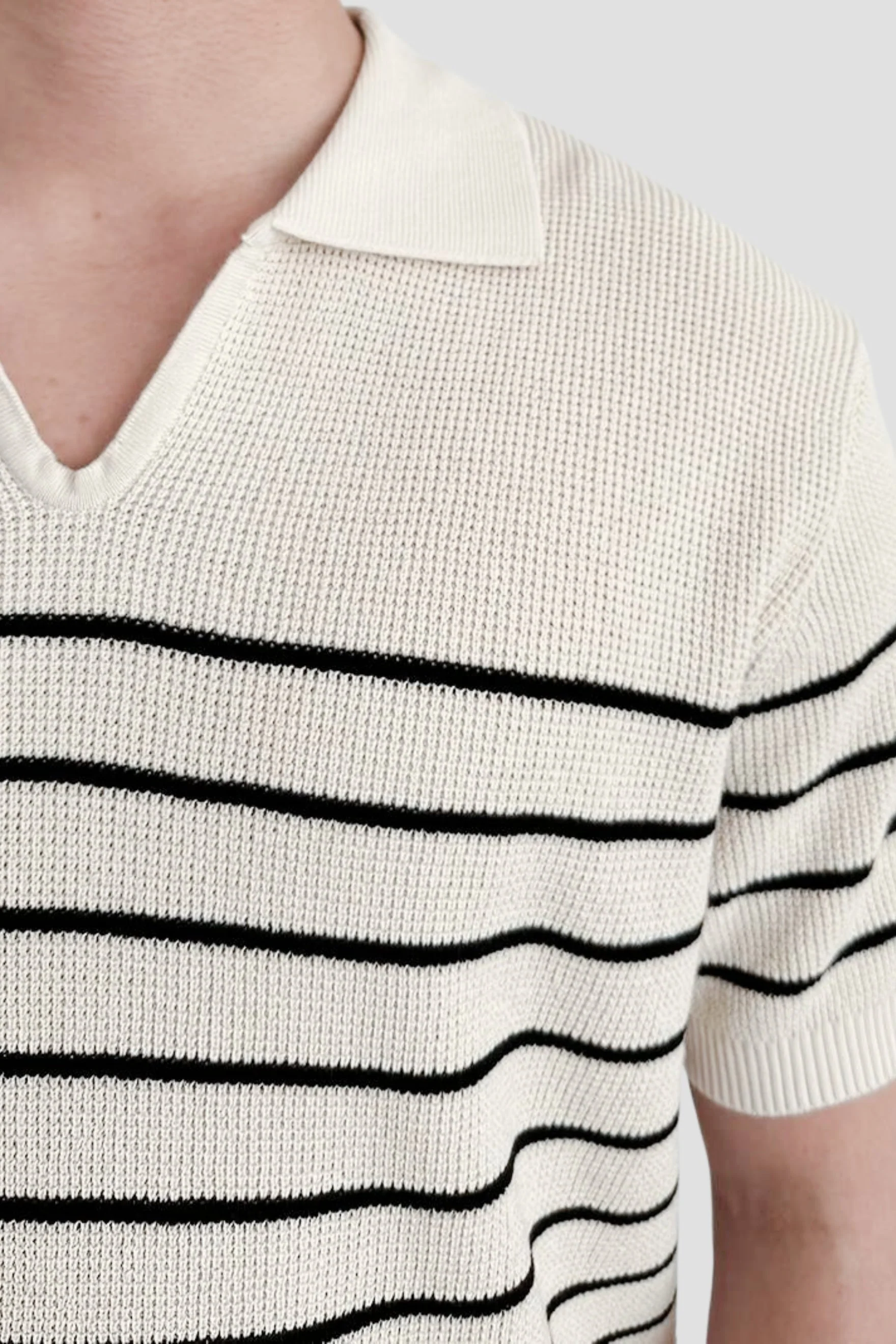 Gestreiftes Herrenpoloshirt mit kurzen Ärmeln – Zeitlos & Vielseitig - Image 5