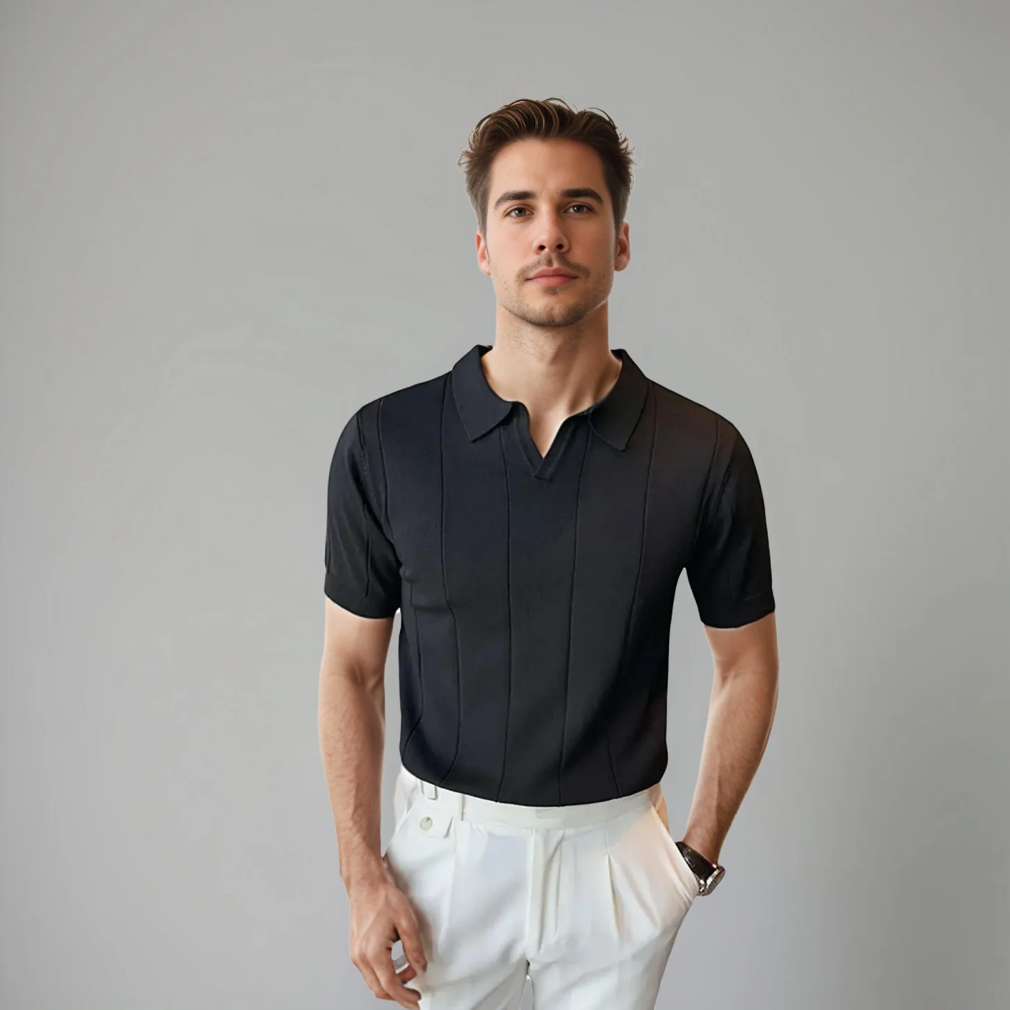 Giancarlo | Klassische Herren Polo - Image 3