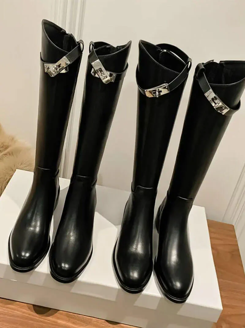 Hailey | Elegante Damenreitstiefel aus Hochwertigem Leder - Image 8
