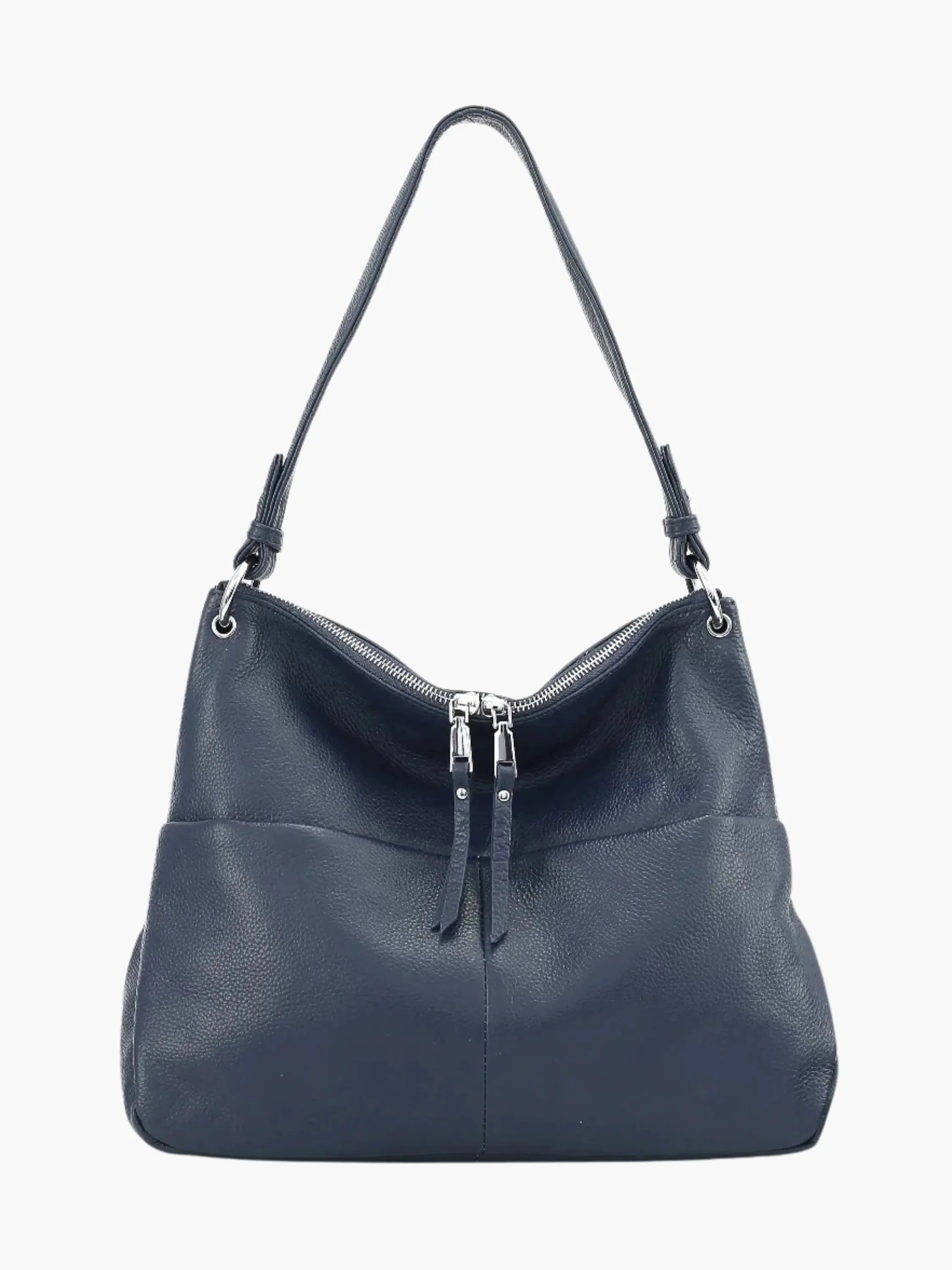 Hannelore| Hobo-Tasche aus weichem Leder mit Reißverschluss - Image 9