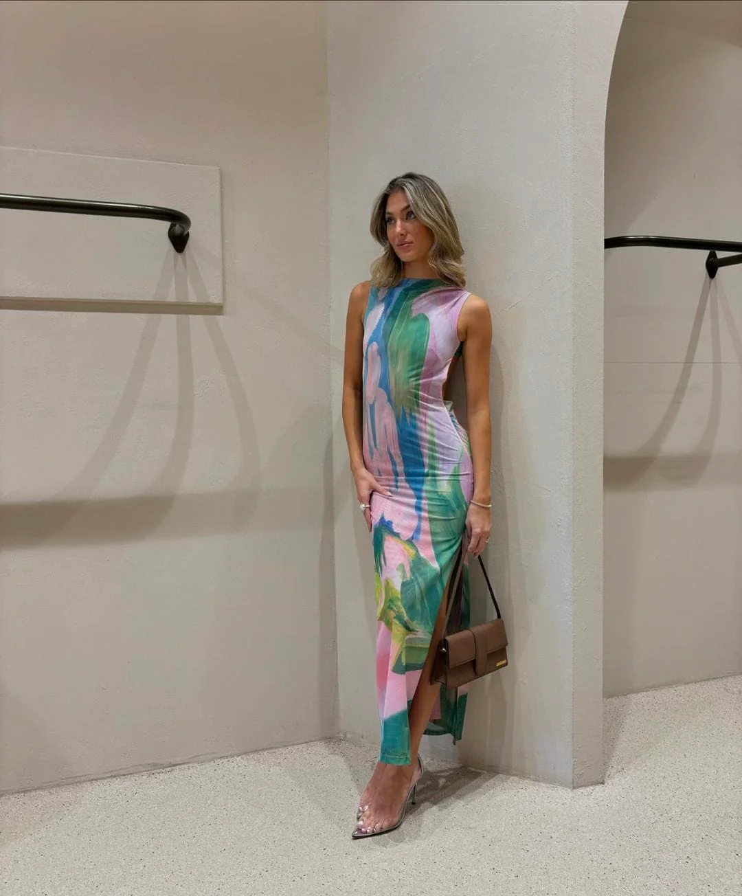 Hannelore | Sinnliches Maxikleid mit Verführerischem Rückenausschnitt - Image 5