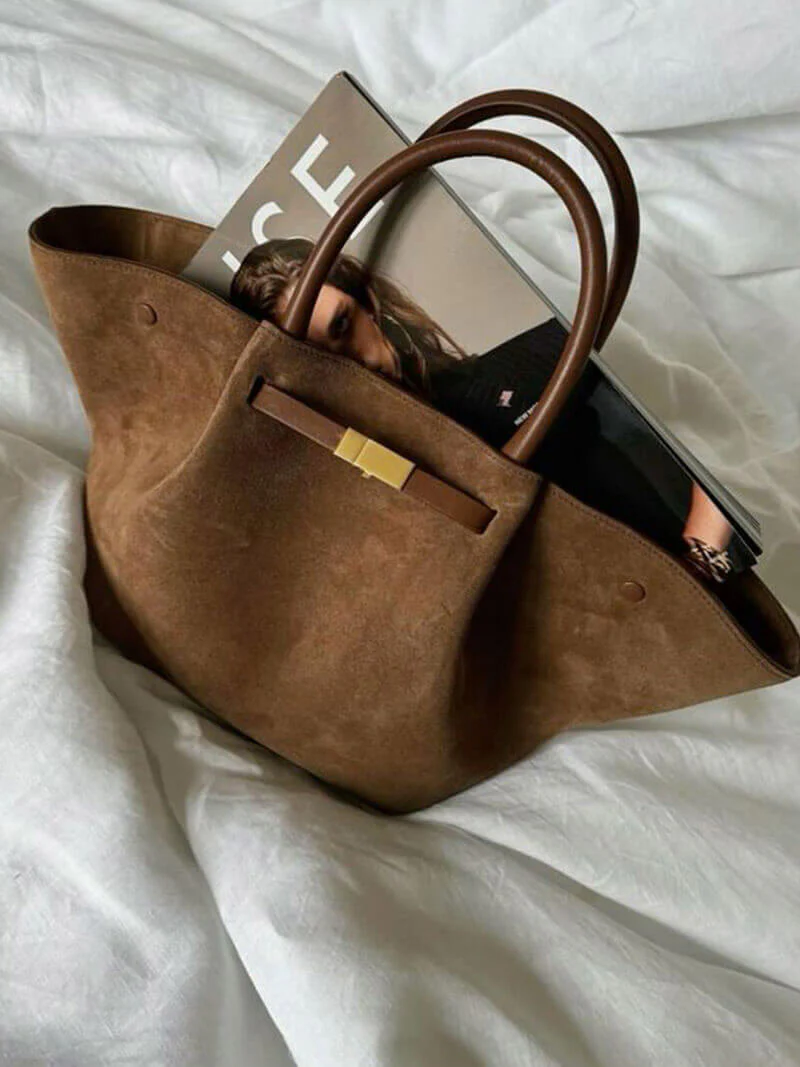 Hedwig | Moderne Damenhandtasche aus Wildleder - Image 3