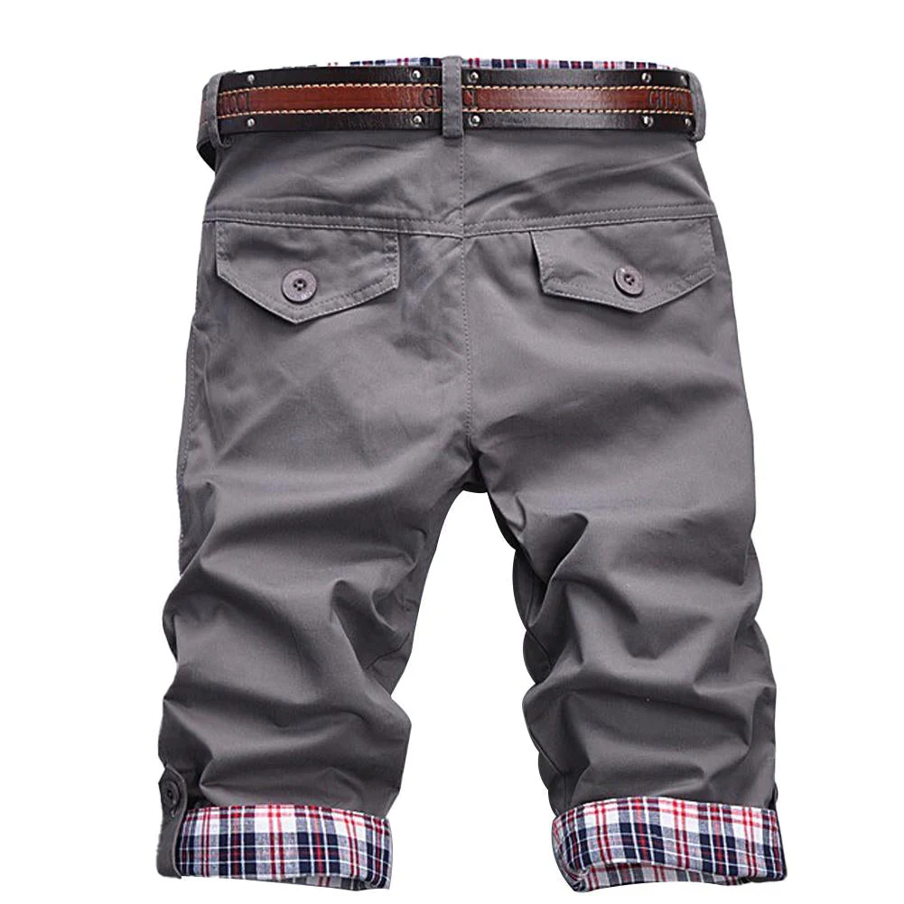 Heidi – Hochwertige Shorts mit Gürtel und Karomuster - Image 6