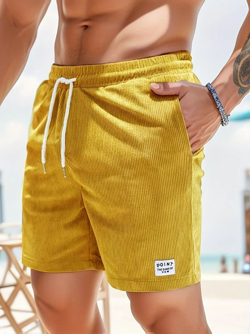 Heidi | Lässige Cord-Herrenshorts mit Kordelzug - Image 7