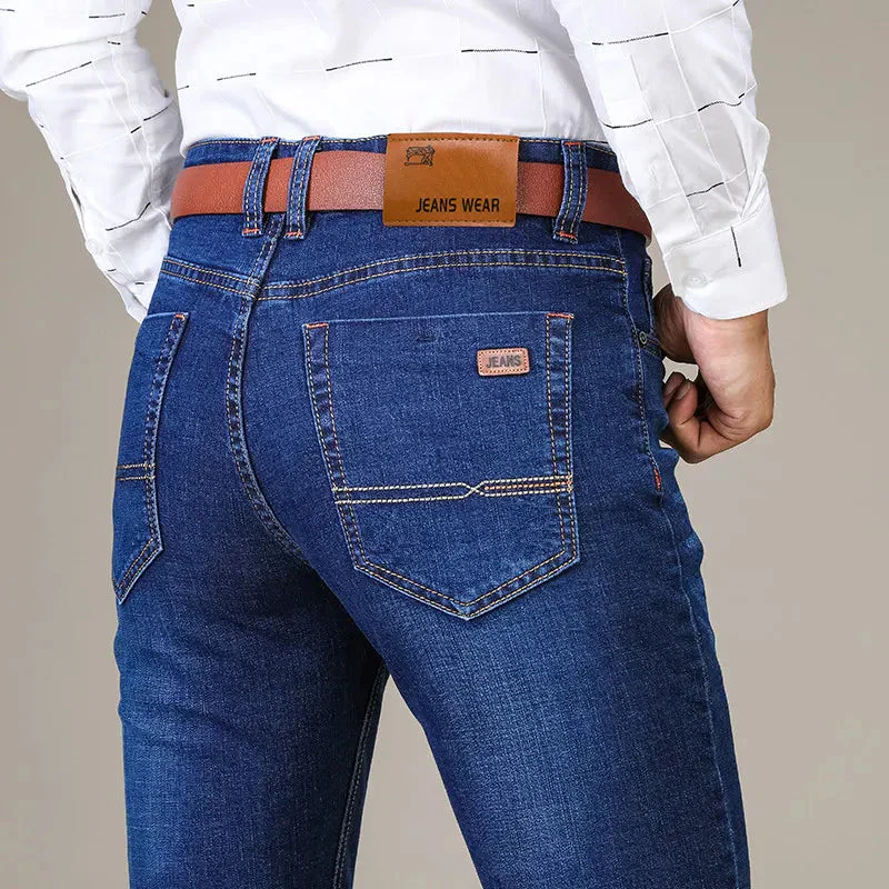 Heidi-Mode - Gerade geschnittene Stretchjeans für Herren - Image 13