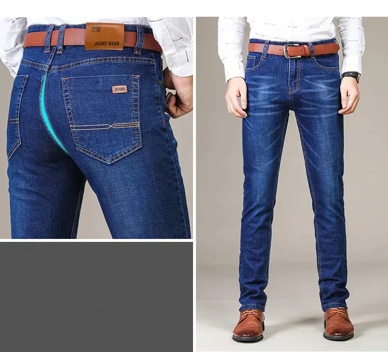 Heidi-Mode - Gerade geschnittene Stretchjeans für Herren - Image 4