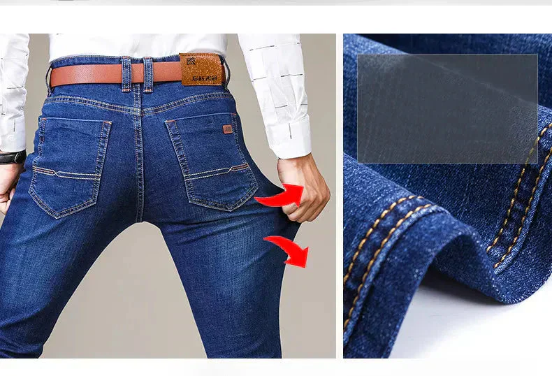 Heidi-Mode - Gerade geschnittene Stretchjeans für Herren - Image 6
