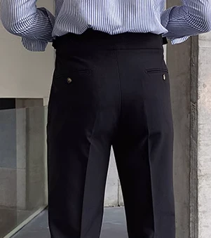 Heidi-Mode - Klassische Faltenhose mit Gürtelschlaufen - Image 8