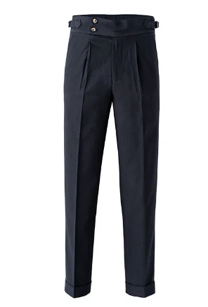 Heidi-Mode - Klassische Faltenhose mit Gürtelschlaufen - Image 9
