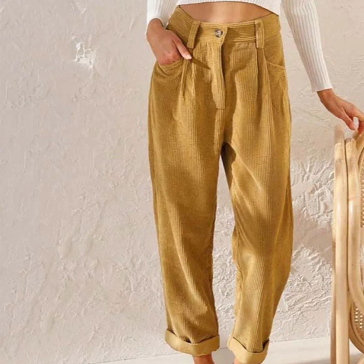 Lässige Freizeithose aus Cord - Image 11