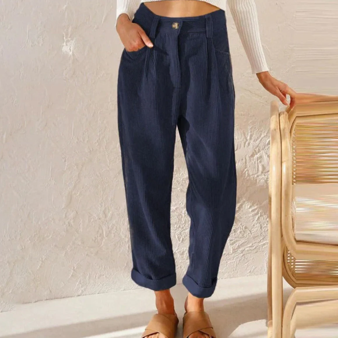 Lässige Freizeithose aus Cord - Image 13