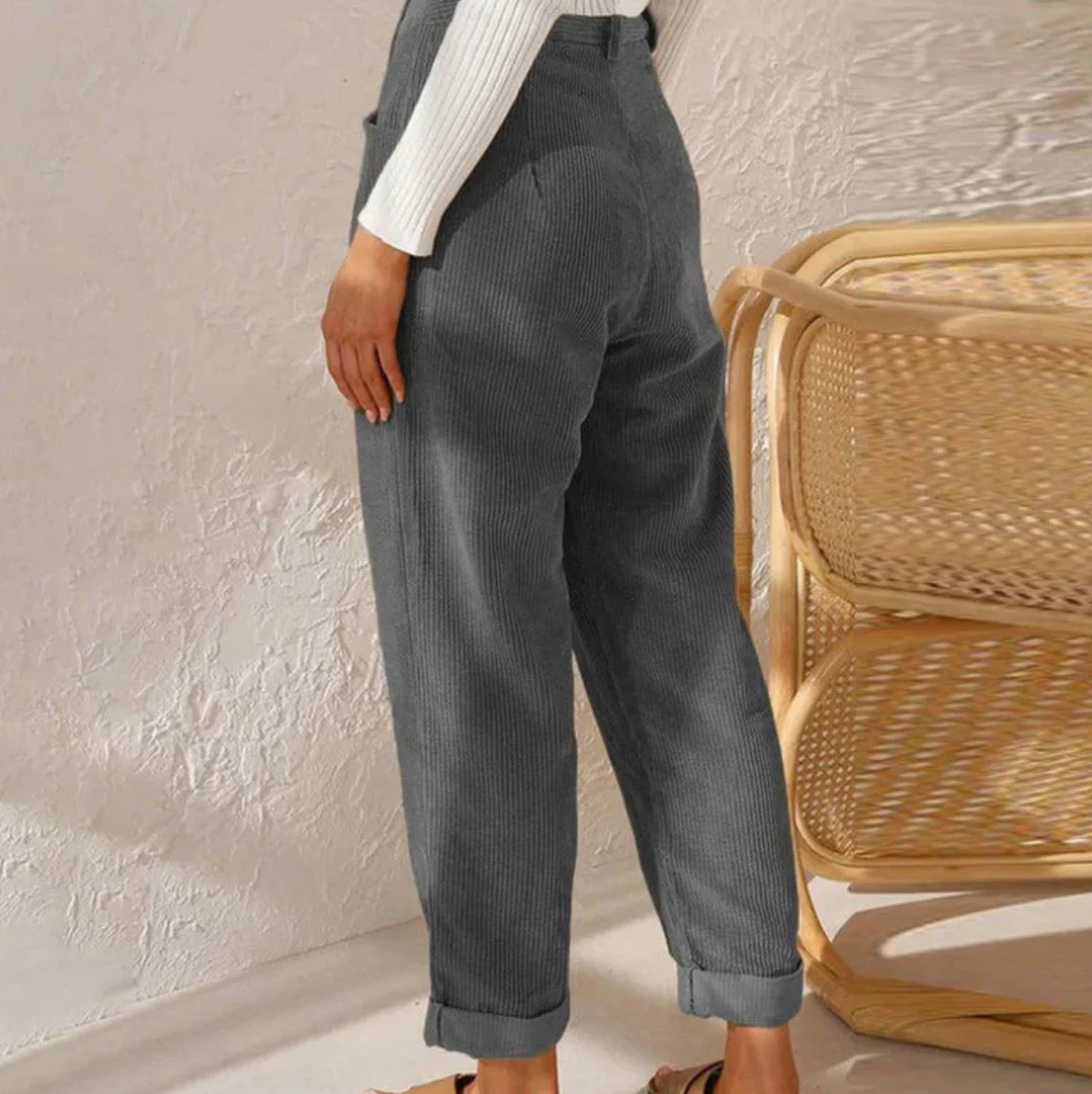 Lässige Freizeithose aus Cord - Image 6